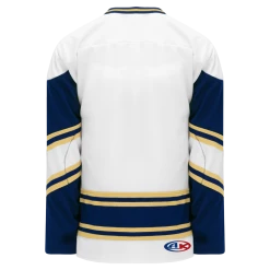 Athletic (AK) Knit Athletic Knit (AK) H550BKY-NDA521BK Pro Series - Youth Knitted University Of Notre Dame Fightin' Irish White Hockey Jersey