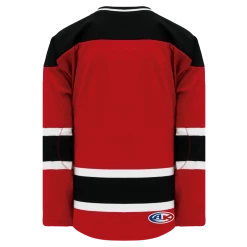 Athletic (AK) Knit Athletic Knit (AK) H550BKY-NJE566BK Pro Series - Youth Knitted 2007 New Jersey Devils Red Hockey Jersey