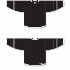 Athletic (AK) Knit Athletic Knit (AK) H550BY-NYI617B New Youth 2015 New York Islanders Third Black Hockey Jersey