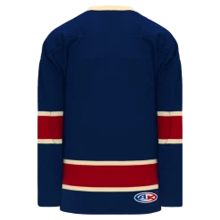 Athletic (AK) Knit Athletic Knit (AK) H550BKY-NYR512BK Pro Series - Youth Knitted New York Rangers Heritage Classic Navy Hockey Jersey
