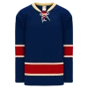 Athletic (AK) Knit Athletic Knit (AK) H550BKA-NYR512BK Pro Series - Adult Knitted New York Rangers Heritage Classic Navy Hockey Jersey