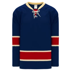Athletic (AK) Knit Athletic Knit (AK) H550BKY-NYR512BK Pro Series - Youth Knitted New York Rangers Heritage Classic Navy Hockey Jersey