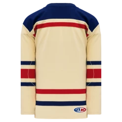 Athletic (AK) Knit Athletic Knit (AK) H550BKY-NYR513BK Pro Series - Youth Knitted New York Rangers Winter Classic Sand Hockey Jersey