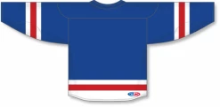 Athletic (AK) Knit Athletic Knit (AK) H550BY-NYR534B Youth 2017 New York Rangers Royal Blue Hockey Jersey