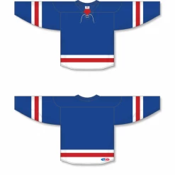 Athletic (AK) Knit Athletic Knit (AK) H550BY-NYR534B Youth 2017 New York Rangers Royal Blue Hockey Jersey