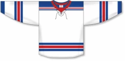 Athletic (AK) Knit Athletic Knit (AK) H550BY-NYR535B Youth 2017 New York Rangers White Hockey Jersey