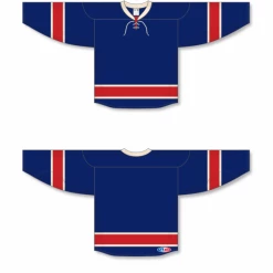 Athletic (AK) Knit Athletic Knit (AK) H550BA-NYR868B New Adult New York Rangers Heritage Classic Navy Hockey Jersey