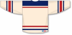 Athletic (AK) Knit Athletic Knit (AK) H550BA-NYR869B New Adult New York Rangers Winter Classic Sand Hockey Jersey