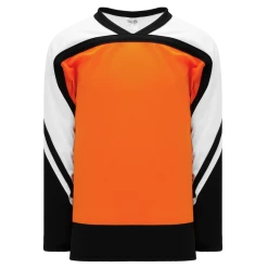Athletic (AK) Knit Athletic Knit (AK) H550BKA-PHI324BK Pro Series - Adult Knitted Philadelphia Flyers Orange Hockey Jersey