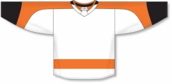 Athletic (AK) Knit Athletic Knit (AK) H550BY-PHI871B Youth 2017 Philadelphia Flyers White Hockey Jersey