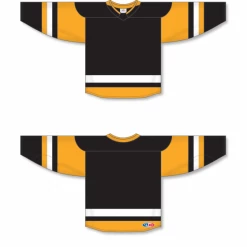 Athletic (AK) Knit Athletic Knit (AK) H550BA-PIT744B Adult 2017 Pittsburgh Penguins Black Hockey Jersey