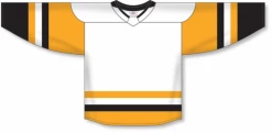 Athletic (AK) Knit Athletic Knit (AK) H550BY-PIT745B Youth 2017 Pittsburgh Penguins White Hockey Jersey