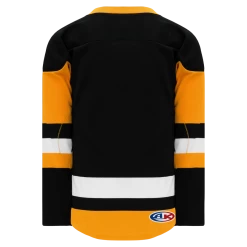 Athletic (AK) Knit Athletic Knit (AK) H550BKA-PIT816BK Pro Series - Adult Knitted 2014 Pittsburgh Penguins Third Black Hockey Jersey