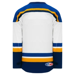 Athletic (AK) Knit Athletic Knit (AK) H550BKA-STL449BK Pro Series - Adult Knitted 2014 St. Louis Blues White Hockey Jersey