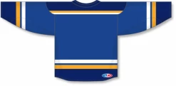 Athletic (AK) Knit Athletic Knit (AK) H550BY-STL857B Youth 2017 St. Louis Blues Royal Blue Hockey Jersey