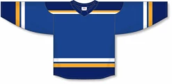 Athletic (AK) Knit Athletic Knit (AK) H550BY-STL857B Youth 2017 St. Louis Blues Royal Blue Hockey Jersey
