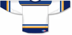 Athletic (AK) Knit Athletic Knit (AK) H550BA-STL858B Adult 2017 St. Louis Blues White Hockey Jersey