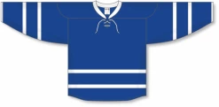 Athletic (AK) Knit Athletic Knit (AK) H550BA-TOR518B New Adult 2011 Toronto Maple Leafs Royal Blue Hockey Jersey