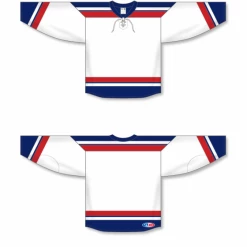 Athletic (AK) Knit Athletic Knit (AK) H550BY-USA862B New Youth 2006 Team USA White Hockey Jersey