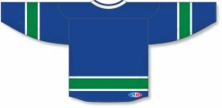 Athletic (AK) Knit Athletic Knit (AK) H550BA-VAN378B Adult 2017 Vancouver Canucks Royal Blue Hockey Jersey