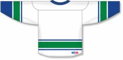 Athletic (AK) Knit Athletic Knit (AK) H550BA-VAN379B Adult 2017 Vancouver Canucks White Hockey Jersey