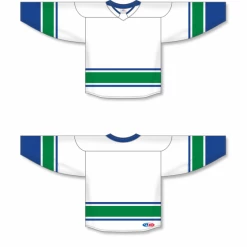 Athletic (AK) Knit Athletic Knit (AK) H550BA-VAN379B Adult 2017 Vancouver Canucks White Hockey Jersey