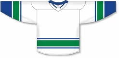 Athletic (AK) Knit Athletic Knit (AK) H550BA-VAN379B Adult 2017 Vancouver Canucks White Hockey Jersey