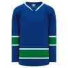 Athletic (AK) Knit Athletic Knit (AK) H550BKY-VAN722BK Pro Series - Youth Knitted 2008 Vancouver Canucks Royal Blue Hockey Jersey