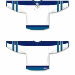 Athletic (AK) Knit Athletic Knit (AK) H550BY-WIN725B Youth 2017 Winnipeg Jets White Hockey Jersey