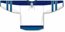 Athletic (AK) Knit Athletic Knit (AK) H550BY-WIN725B Youth 2017 Winnipeg Jets White Hockey Jersey