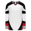 Athletic (AK) Knit Athletic Knit (AK) H550CKY-BUF611CK Youth Pro Series - Knitted Buffalo Sabres White Hockey Jersey
