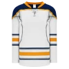 Athletic (AK) Knit Athletic Knit (AK) H550CKA-BUF811CK Adult Pro Series - Knitted 2009 Buffalo Sabres Third White Hockey Jersey