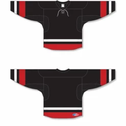 Athletic (AK) Knit Athletic Knit (AK) H550CA-CAN680C Adult 2002 Team Canada Black Hockey Jersey