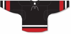 Athletic (AK) Knit Athletic Knit (AK) H550CY-CAN680C Youth 2002 Team Canada Black Hockey Jersey