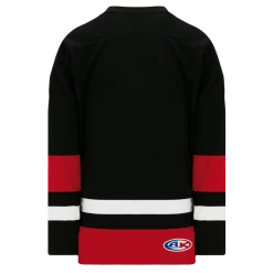 Athletic (AK) Knit Athletic Knit (AK) H550CKA-CAN742CK Adult Pro Series - Knitted Team Canada Black Hockey Jersey