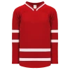 Athletic (AK) Knit Athletic Knit (AK) H550CKA-CAN802CK Adult Pro Series - Knitted 2010 Team Canada Red Hockey Jersey