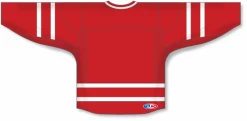Athletic (AK) Knit Athletic Knit (AK) H550CY-CAN875C New Youth 2010 Team Canada Red Hockey Jersey