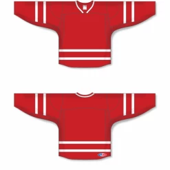 Athletic (AK) Knit Athletic Knit (AK) H550CA-CAN875C New Adult 2010 Team Canada Red Hockey Jersey