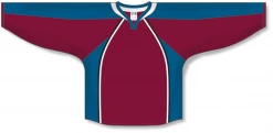 Athletic (AK) Knit Athletic Knit (AK) H550CY-COL804C 2011 Youth Colorado Avalanche Cardinal Red Hockey Jersey