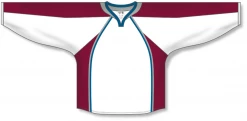 Athletic (AK) Knit Athletic Knit (AK) H550CA-COL805C 2011 Adult Colorado Avalanche White Hockey Jersey