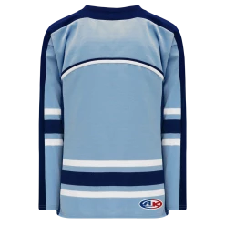 Athletic (AK) Knit Athletic Knit (AK) H550CKA-MAI354CK Adult Pro Series - Knitted New University Of Maine Black Bears Third Powder Blue Hockey Jersey
