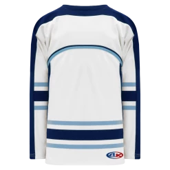 Athletic (AK) Knit Athletic Knit (AK) H550CKA-MAI361CK Adult Pro Series - Knitted University Of Maine Black Bears Third White Hockey Jersey