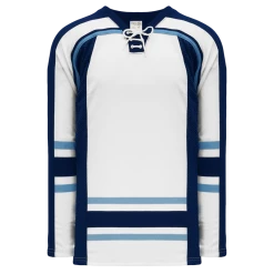 Athletic (AK) Knit Athletic Knit (AK) H550CKY-MAI361CK Youth Pro Series - Knitted University Of Maine Black Bears Third White Hockey Jersey