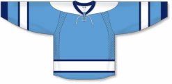 Athletic (AK) Knit Athletic Knit (AK) H550CY-PIT794C New Youth 2008 Pittsburgh Penguins Third Sky Blue Hockey Jersey