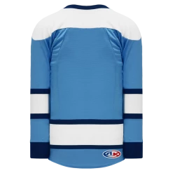 Athletic (AK) Knit Athletic Knit (AK) H550CKA-PIT828CK Adult Pro Series - Knitted 2008 Pittsburgh Penguins Third Sky Blue Hockey Jersey