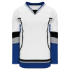Athletic (AK) Knit Athletic Knit (AK) H550CKY-TAM842CK Youth Pro Series - Knitted 2009 Tampa Bay Lightning Third White Hockey Jersey