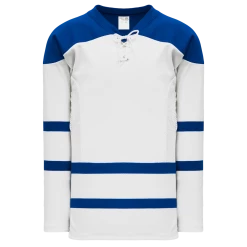 Athletic (AK) Knit Athletic Knit (AK) H550CKA-TOR508CK Adult Pro Series - Knitted 2002 Toronto Maple Leafs Third White Hockey Jersey