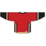 Athletic (AK) Knit Athletic Knit (AK) H550DY-CAL718D 2017 Youth Calgary Flames Red Hockey Jersey 6 Athletic (AK) Knit Athletic Knit (AK) H550DY-CAL718D 2017 Youth Calgary Flames Red Hockey Jersey