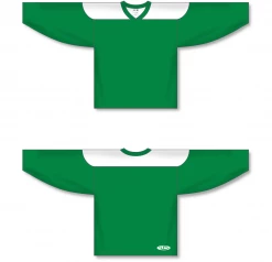 Athletic (AK) Knit Athletic Knit (AK) H6100Y-210 Youth Kelly Green/White League Hockey Jersey