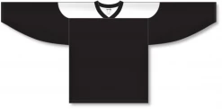 Athletic (AK) Knit Athletic Knit (AK) H6100A-221 Adult Black/White League Hockey Jersey